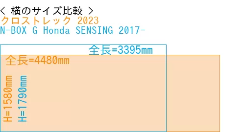 #クロストレック 2023 + N-BOX G Honda SENSING 2017-